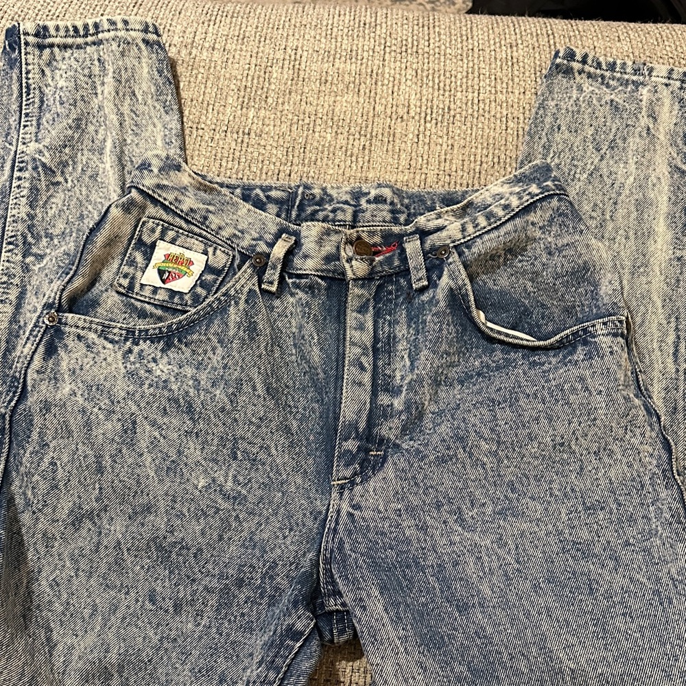 Pepsi Acid Wash vintage jean, Size 11
